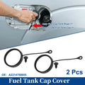 Fuel Tank Cap Tether Rope Replacement 2 Pcs for Mercedes-Benz E320 (2003–2009)