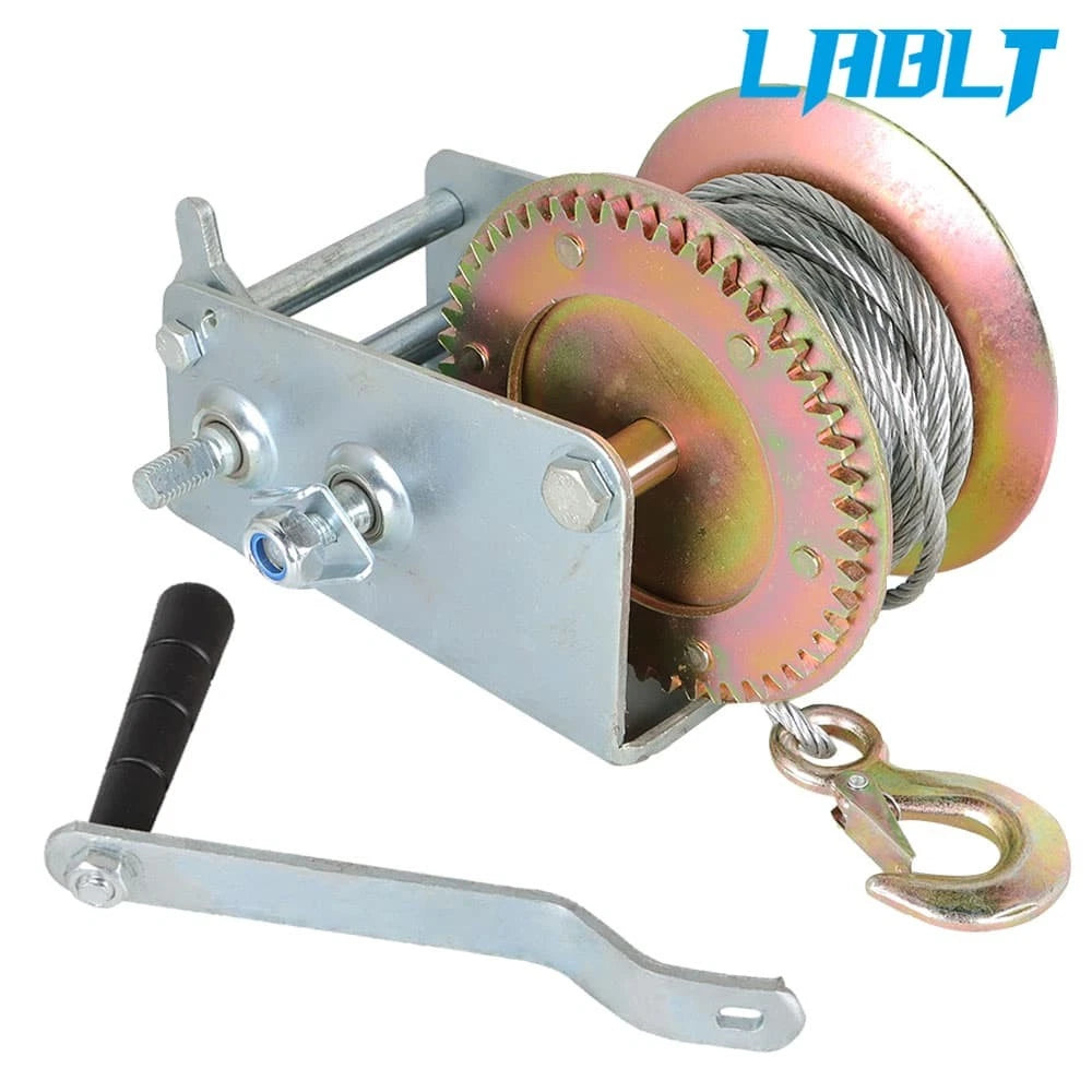 Hand Crank Winch 3500lbs for Trailer (2010–2023)
