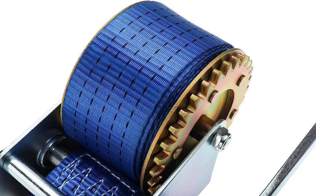 600LBS Hand Winch for ATV Boat Trailer (Heavy Duty)