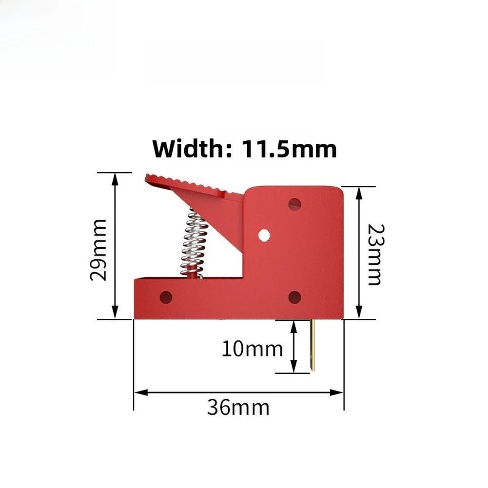 Flat Mouth Test Clamp for Motor Audio Electrical Testing (1000V 20A 50A)