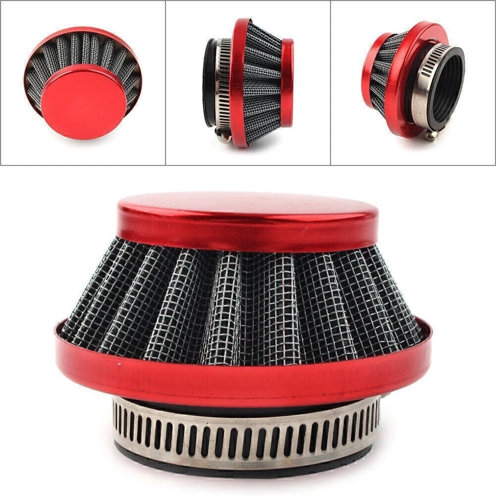 42mm 44mm Red Air Filter for 47cc 49cc 2-Stroke Mini Dirt Bike ATV Quad