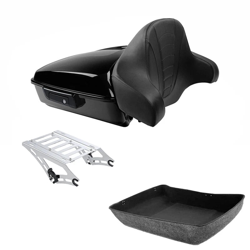 Trunk Backrest Pad Mounting Rack for Harley CVO Road Glide (2014–2026)