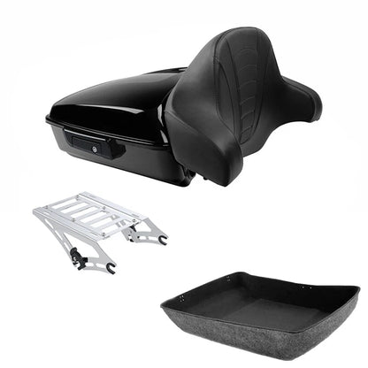 Trunk Backrest Pad Mounting Rack for Harley CVO Road Glide (2014–2026)