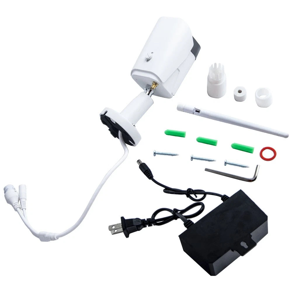 Wireless Security IP Camera Full HD 1080p with E-Message Alerts, 4 IR LEDs