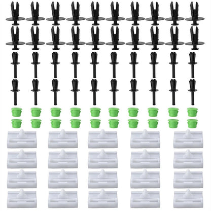 80pcs Side Skirts Grommet Clips for BMW 3 Series (E36 E46 E90)