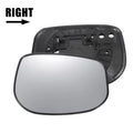 Right Side Mirror Glass White Non Heated Replacement for Honda Fit Jazz (2009–2013)