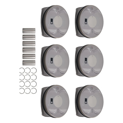 6x Pistons for Jeep Grand Cherokee, Dodge Durango 3.6L V6 (2011–2018)