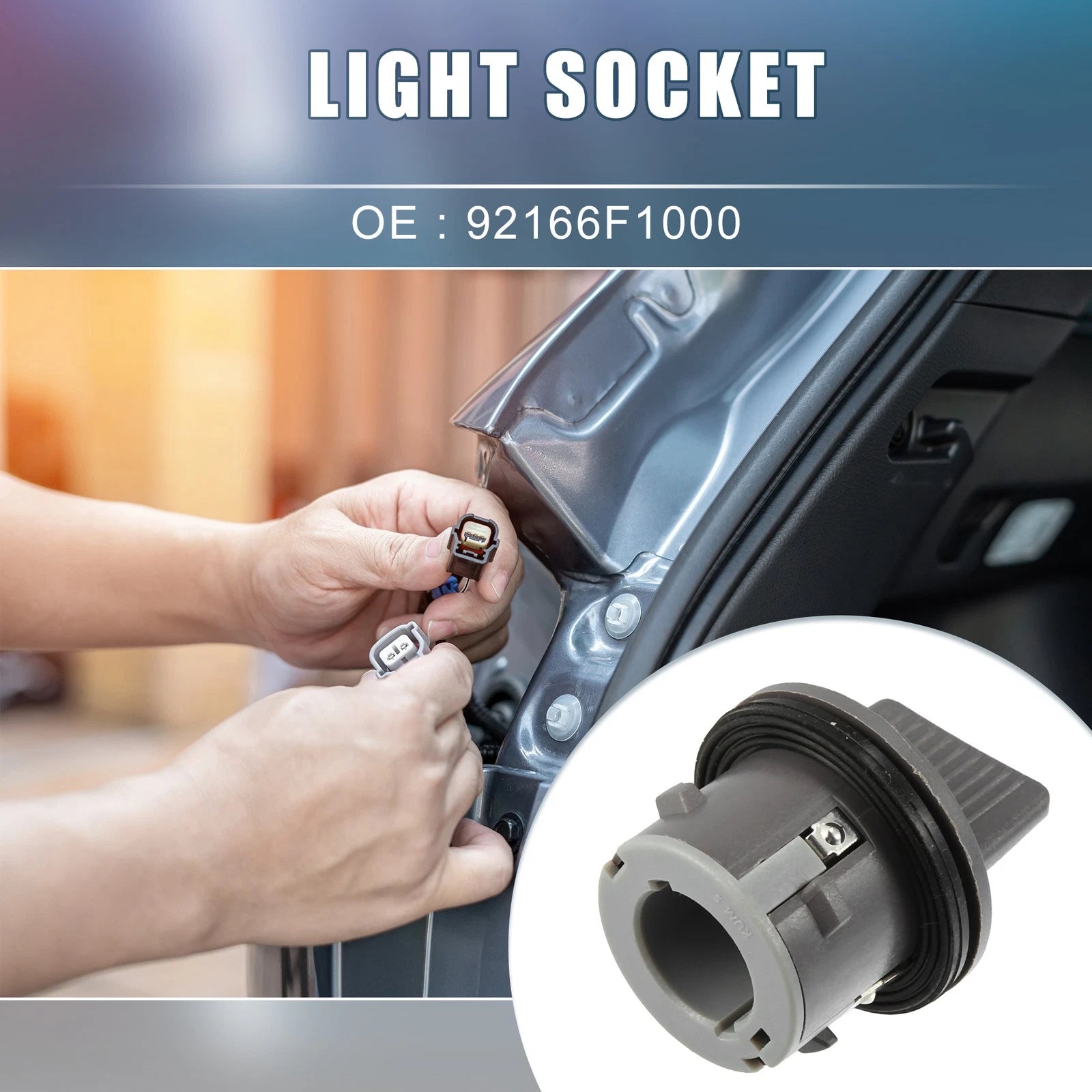 Turn Signal Light Bulb Socket Holder Replacement for Kia Sorento (2021–2022)