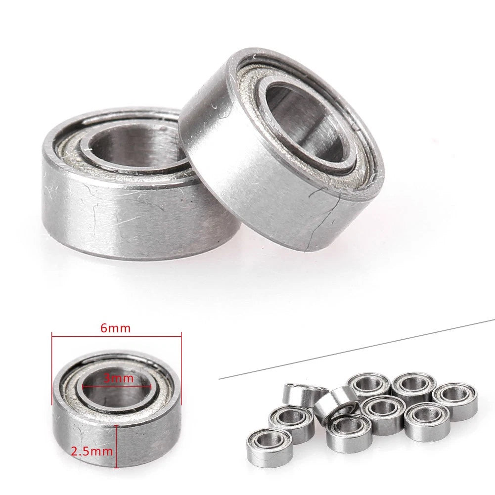 10x Open Miniature Bearings for Mini Hand Spinner