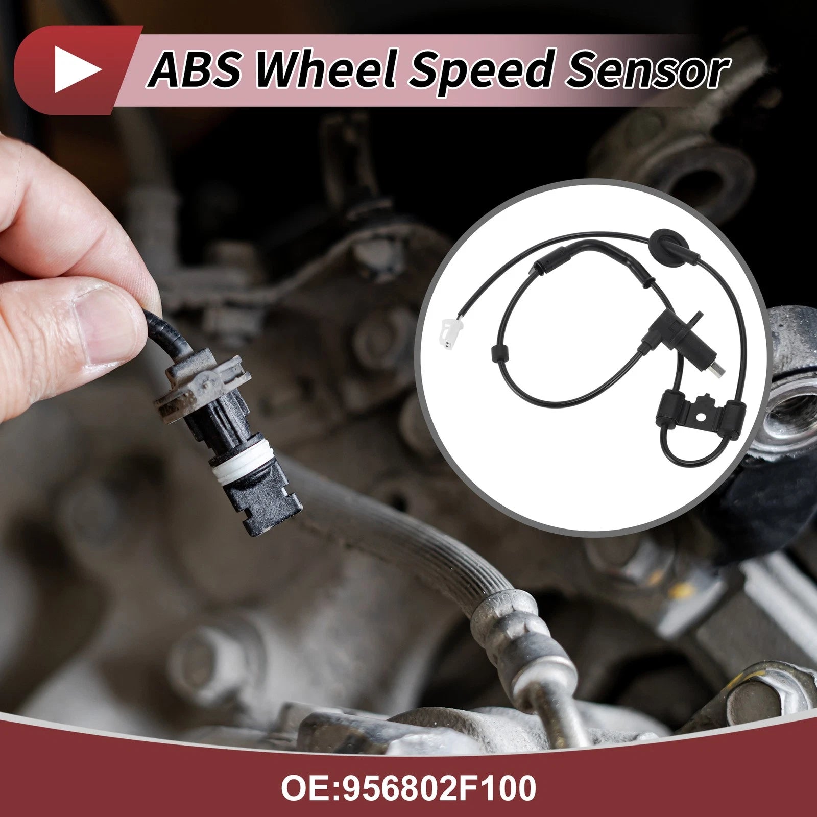 ABS Wheel Speed Sensor No. 956802F100 for Kia Spectra5 (2004–2009)