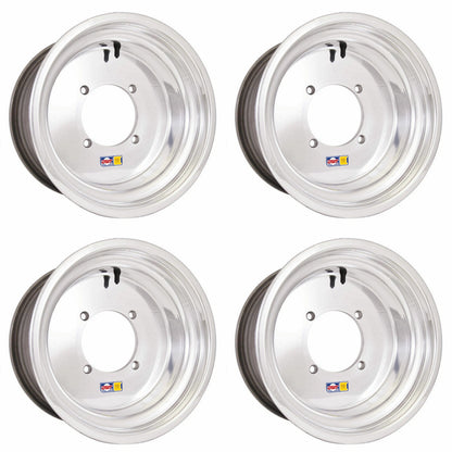 DWT 14" Polished Rims Wheels for Maverick X3 (14x8, 14x10)