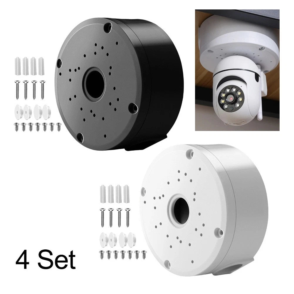 4X ABS Waterproof Camera Junction Box for Outdoor Mounting Systems