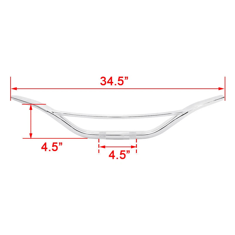 Chrome 1" Ape Hanger Handlebar for Harley Sportster Softail