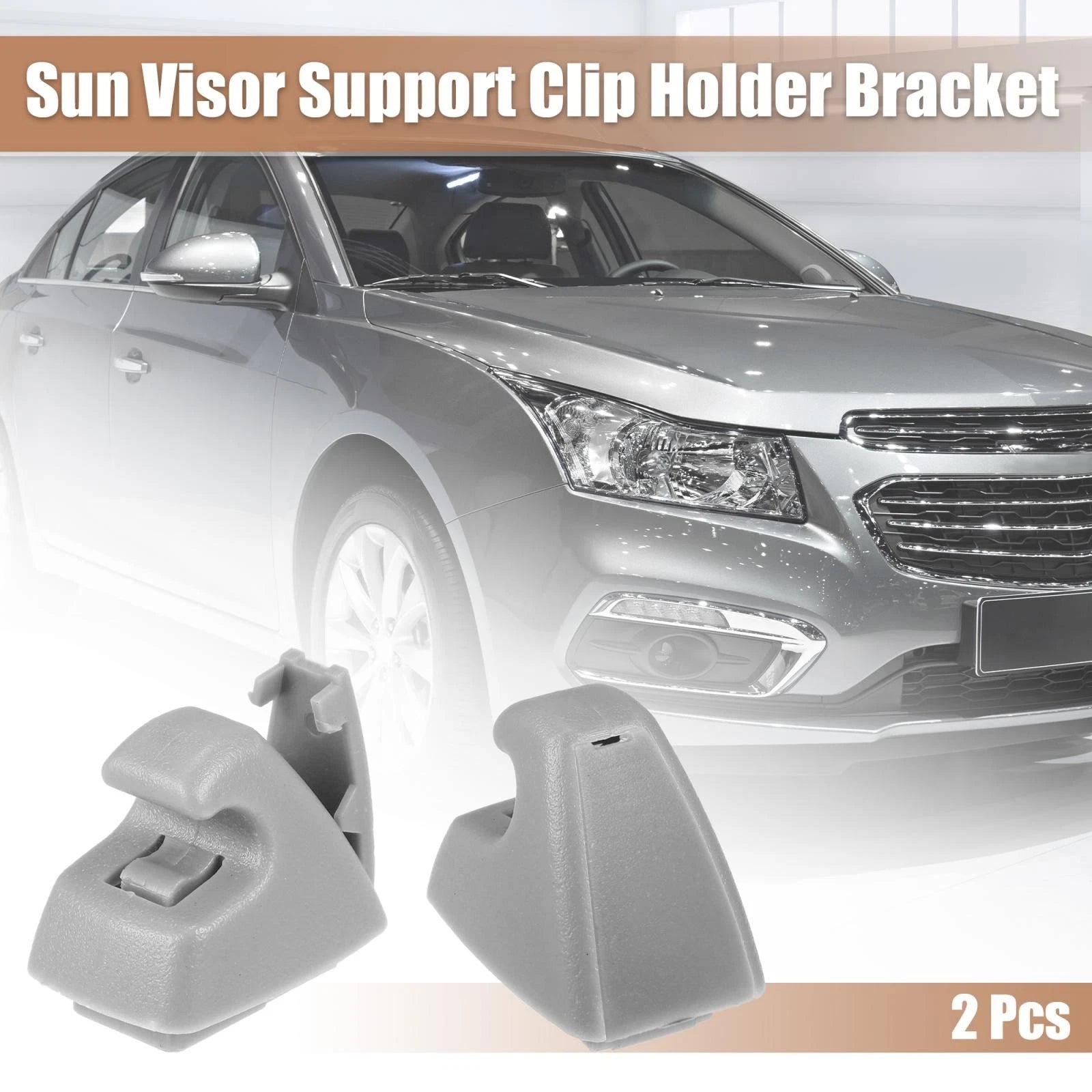 Sun Visor Support Clip Retainer Set for Chevrolet Cruze Sonic (2011–2019)