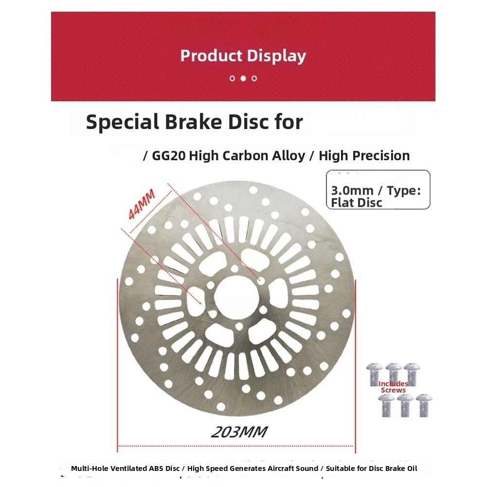203mm ABS Brake Disc for Electric Scooter (Folding Vehicle)