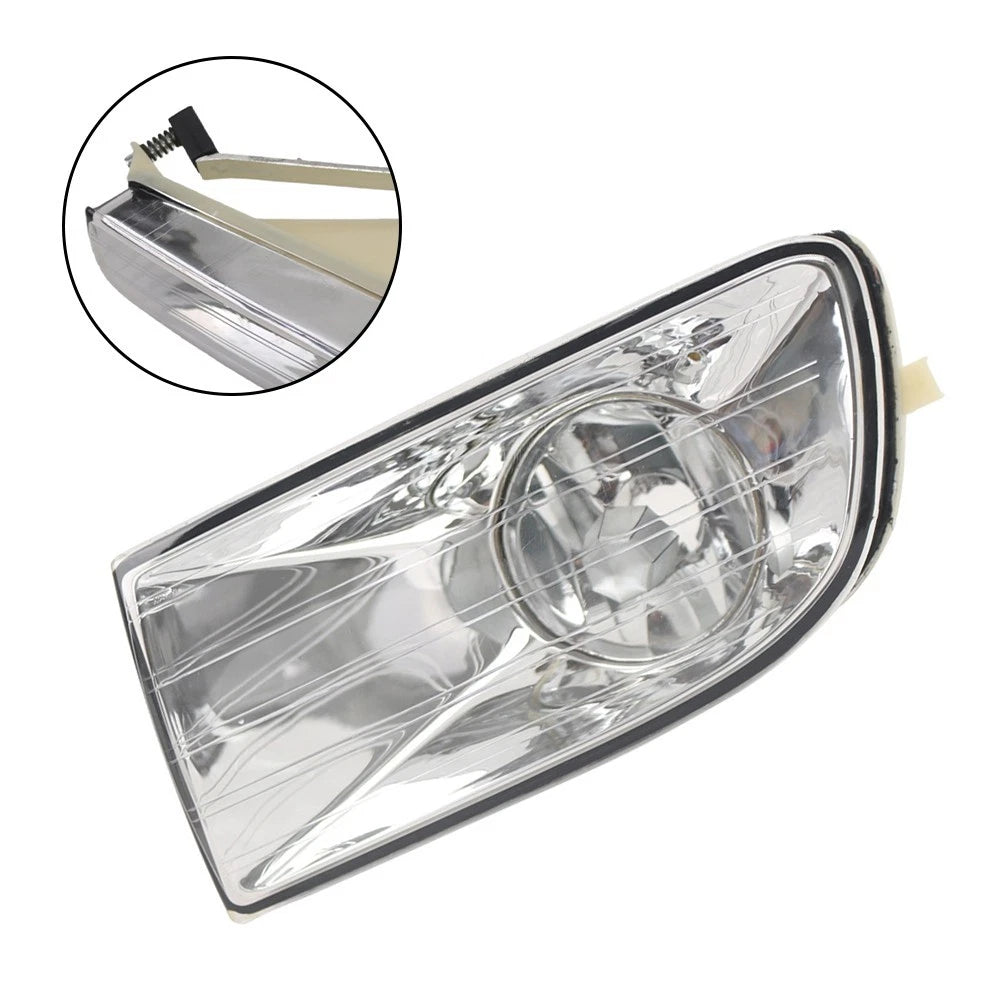 Left Front Bumper ABS+PC Construction Easy Installation Replacement Part