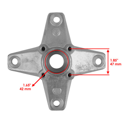Wheel Hub Front Left Right Replacement for Yamaha YFZ450 YFZ450R (2006–2013)