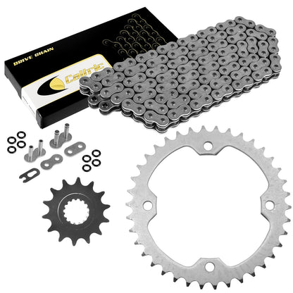 O-Ring Drive Chain and Sprockets Kit for Yamaha YFZ450R YFZ450X (2009–2016)