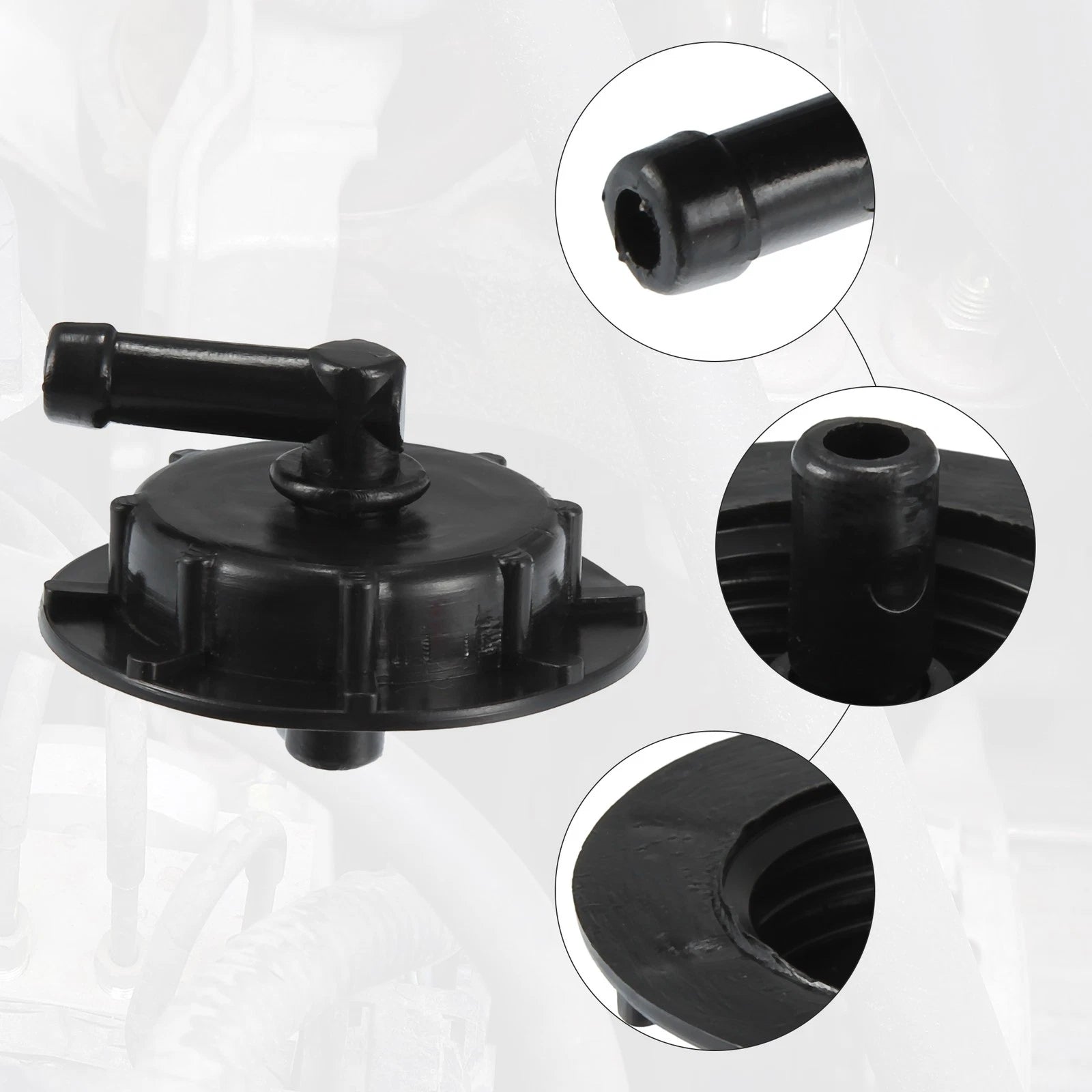 3pcs Windshield Washer Fluid Reservoir Bottle Cap for Acura CL (1997–1999)