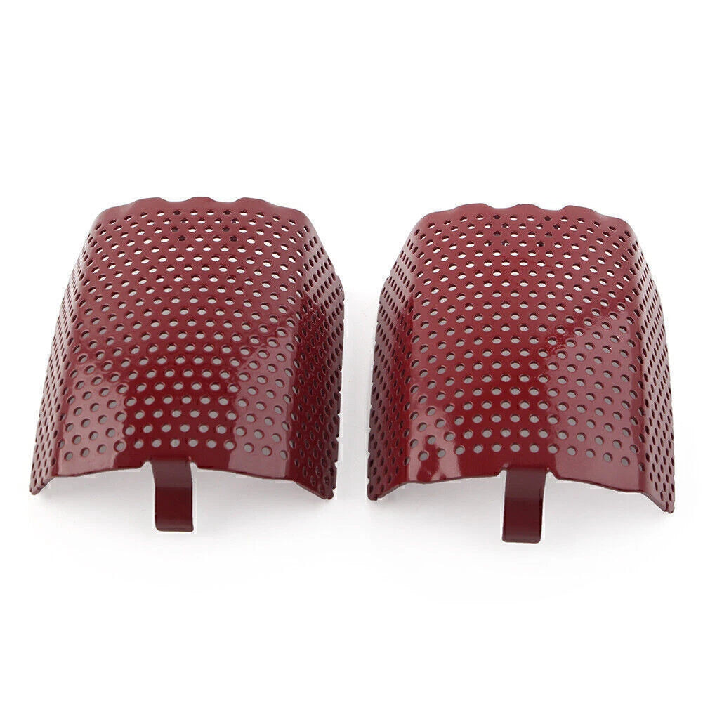 2Pcs Steel Front Caliper Screen Inserts for Harley V-Rod & Touring (2006–2019)