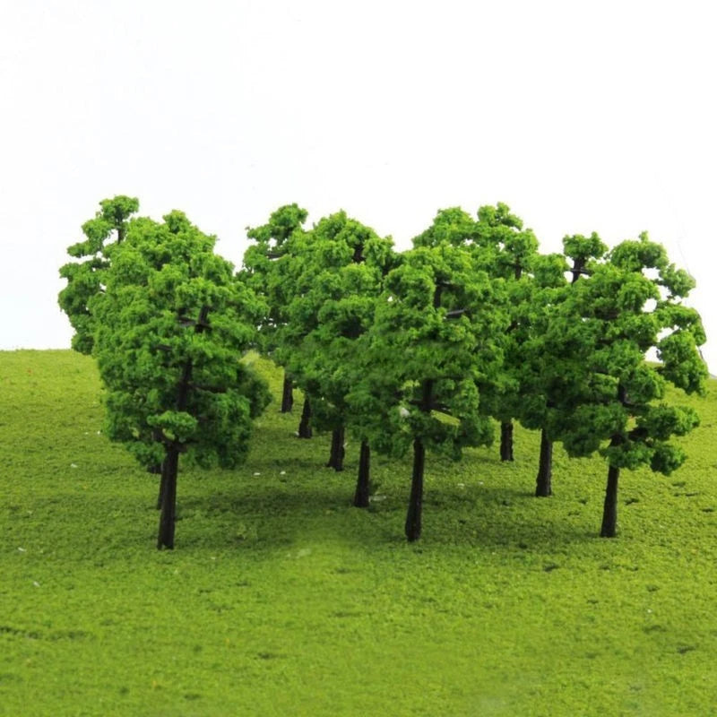 20pcs Model Trees for HO Scale Diorama (2020)