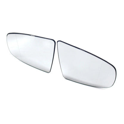 Pair Heated Door Wing Mirror Rear View Glass for BMW X5 E70 (2007–2013) X6 E71 (2008–2014)