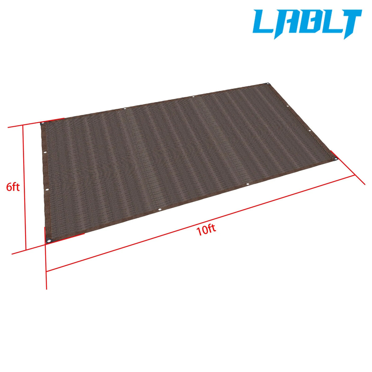 Garden Privacy Fence Netting for Heavy-Duty Barrier (6 Ft x 10 Ft)