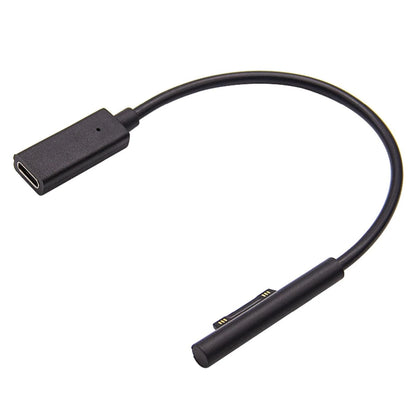 USB-C PD Charger Adapter Cable for Microsoft Surface Pro (3–6), Go