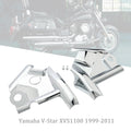 Chrome Front Fork Upper Frame Neck Cover for Yamaha V-Star XVS1100 (1999–2011) T9