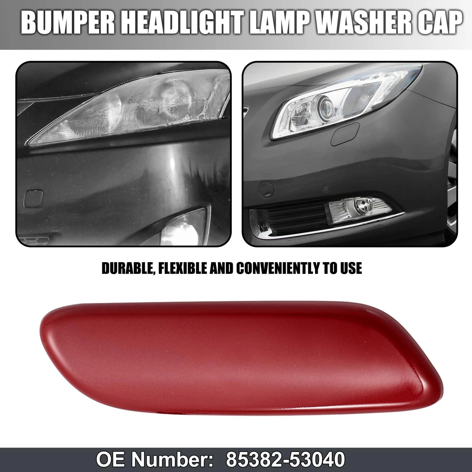 Right Headlight Washer Nozzle Cover Replacement for Lexus IS250 IS300 (2006–2008)