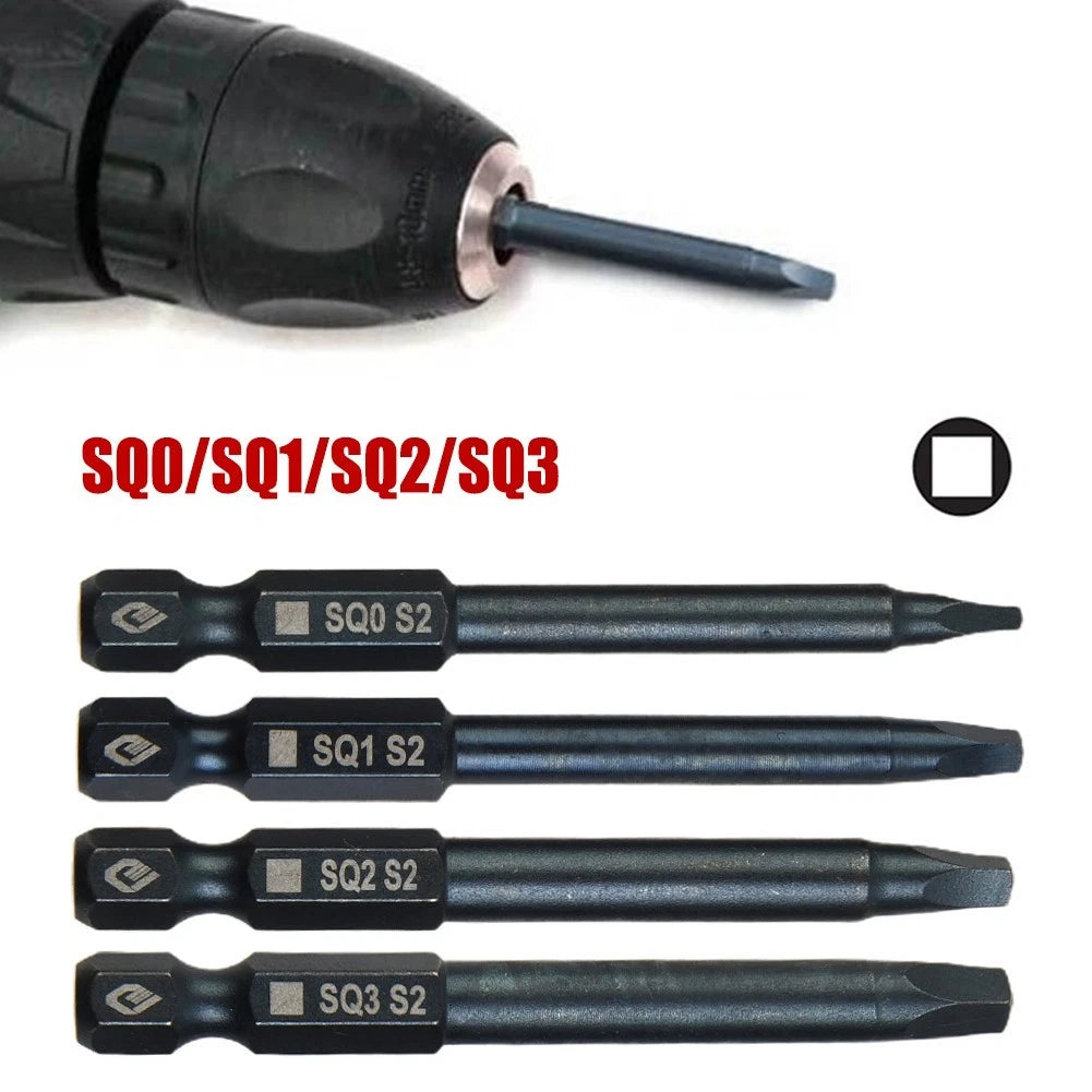 Magnetic Screwdriver Bit Handle Tool for (SQ0 SQ1 SQ2 SQ3)