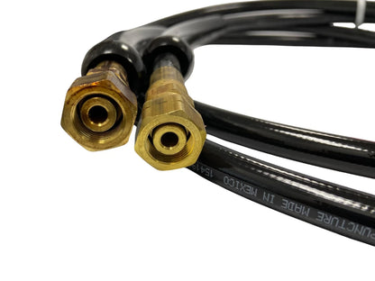 Set of 2 Seastar HO5106 Hydraulic Hoses for Boat (6FT, 5/16in ID)