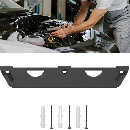 Angle Grinder Stand Wall Mounted with 2 Slots for Garage or Home Workshop