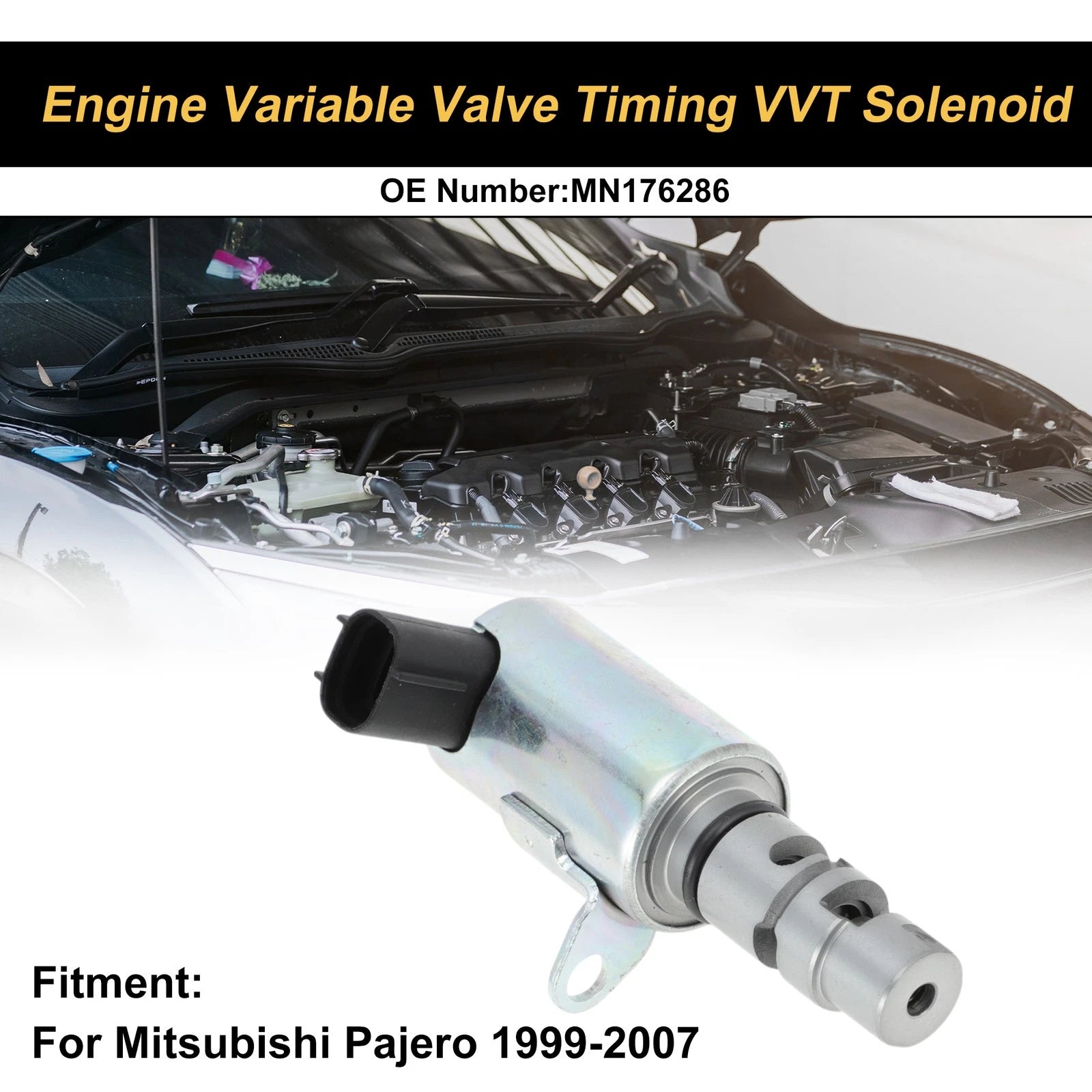 Engine VVT Solenoid Replacement for Mitsubishi Pajero (2007–2017)