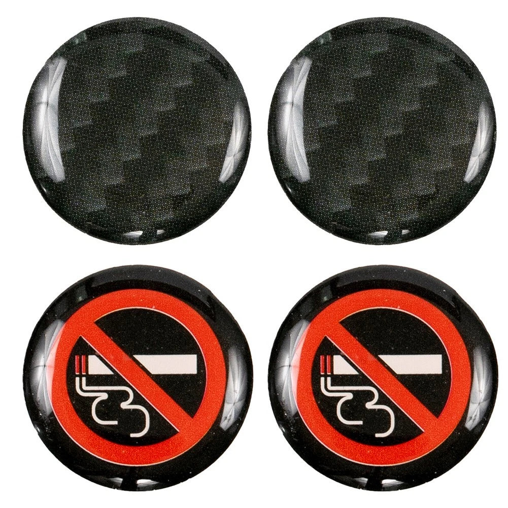 Set of 2 Protective Car Cigarette Outlet Covers 21MM for Dust Safety