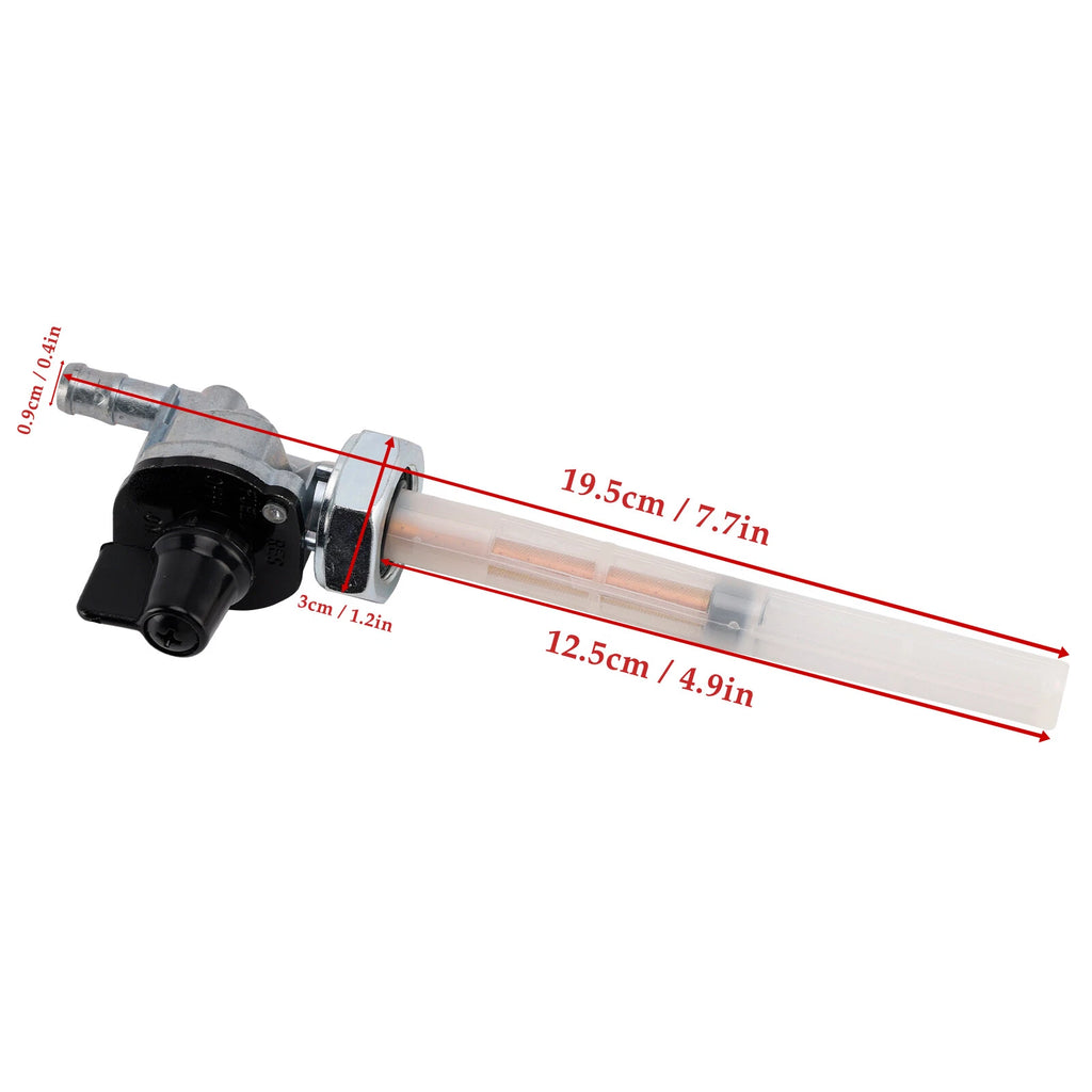 Gas Tank Fuel Cock Valve Petcock for Honda VT750DC Shadow Spirit (2001–2007)