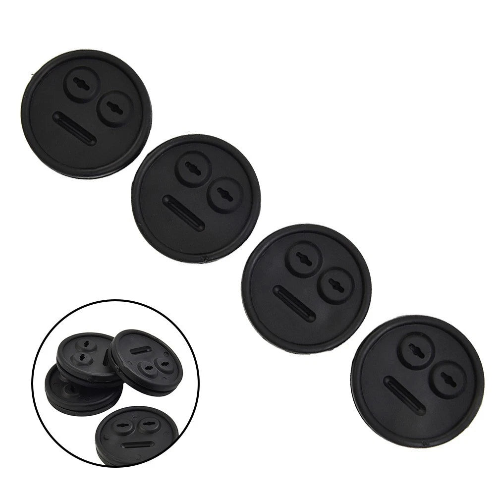 4 Pcs Thermometer and Probe Grommet for Smokey Mountain Cookers