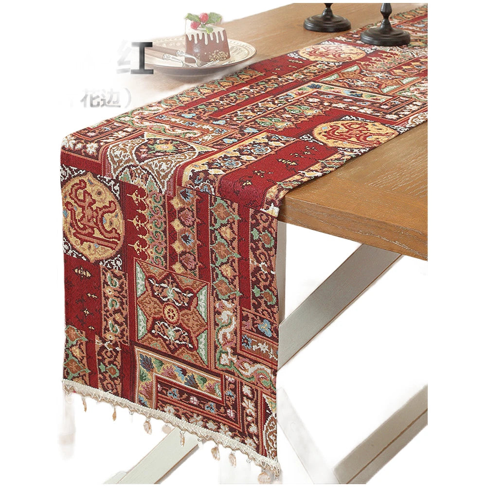 Polyester Table for RUNNER Bohemian Decor