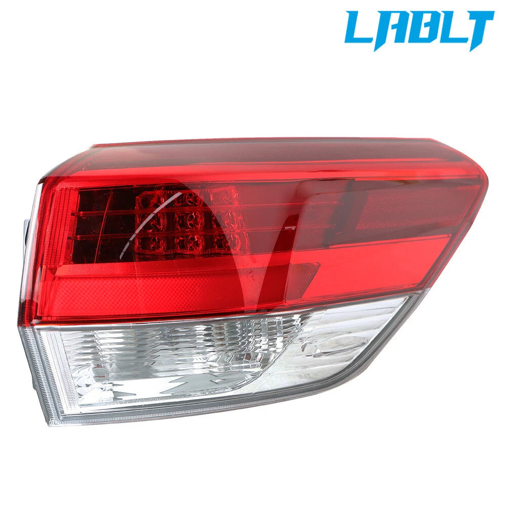 Outer Right Side Tail Light Lamp for Toyota Highlander (2017–2019)