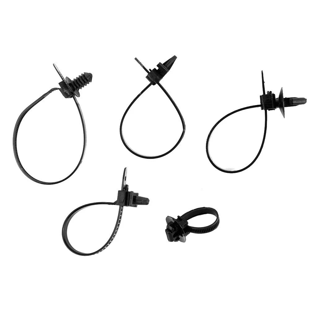 100pcs Wire Band Clips for Car Wire Harness