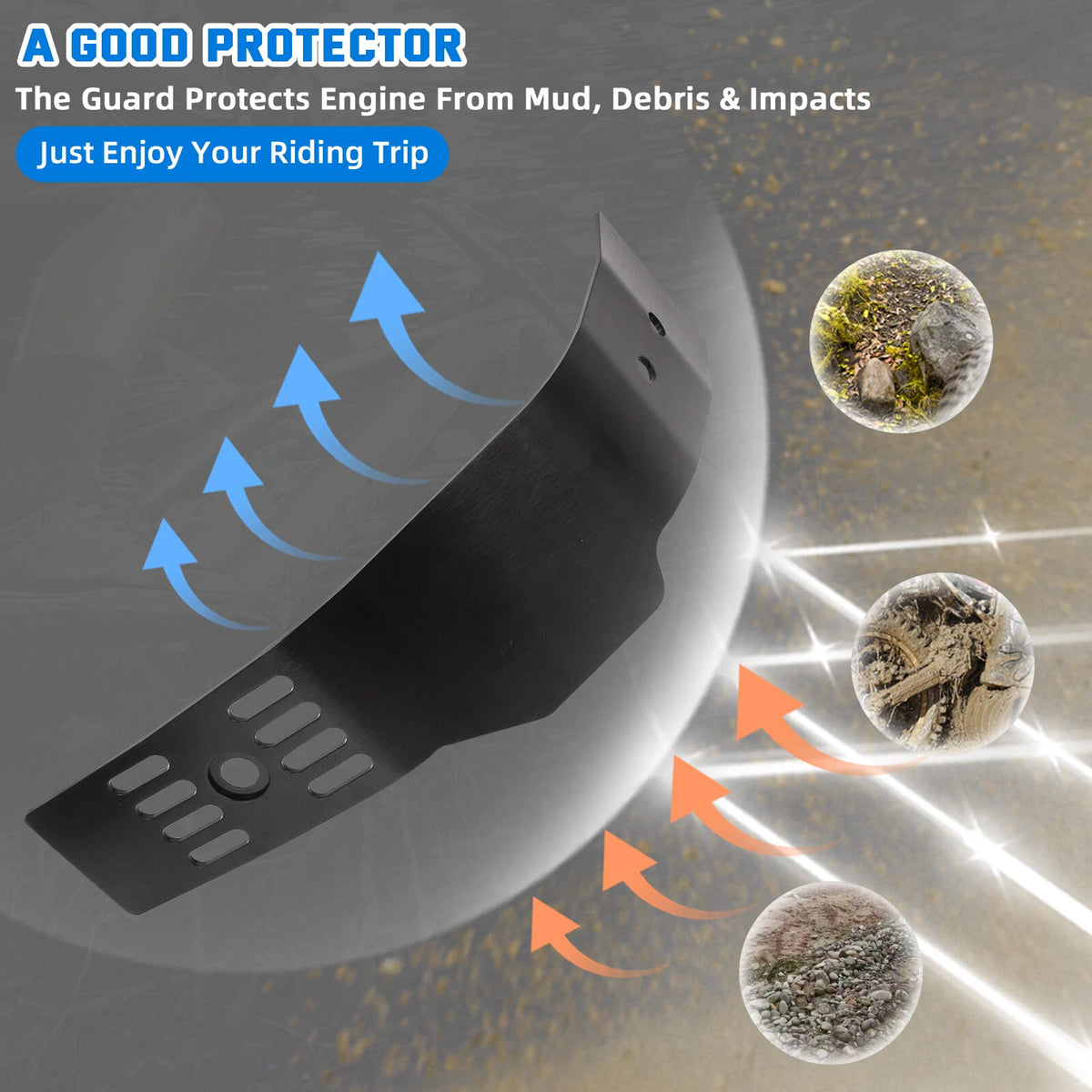 Bash Guard for Specialized Levo (2022–2025) Gen3, Long Bolt, Aluminum