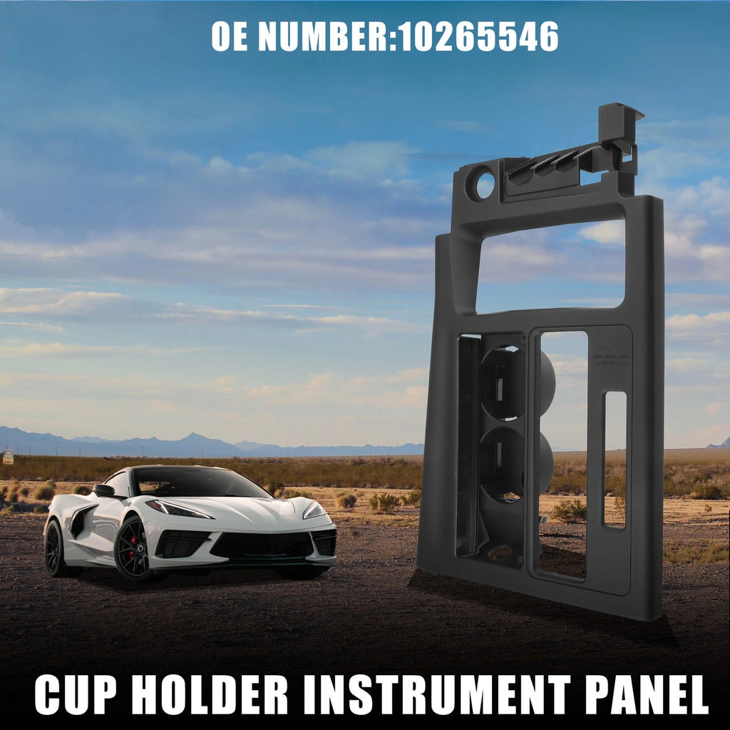 Cup Holder for Chevrolet Corvette Drink Holder Practical Black (1997–2019)