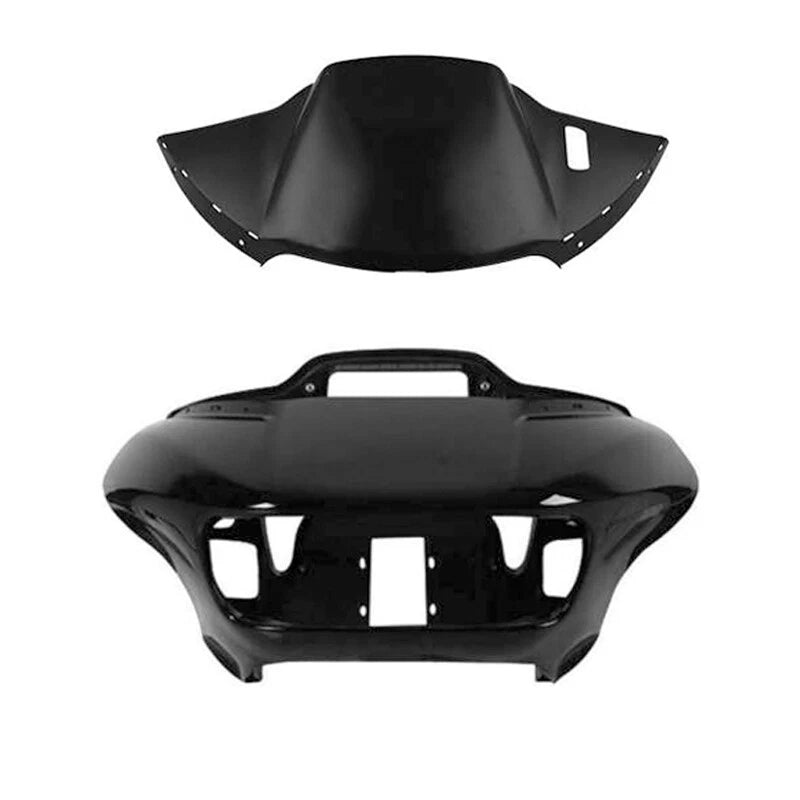 Black Inner & Outer Fairings for Harley Road Glide (2015–2023)