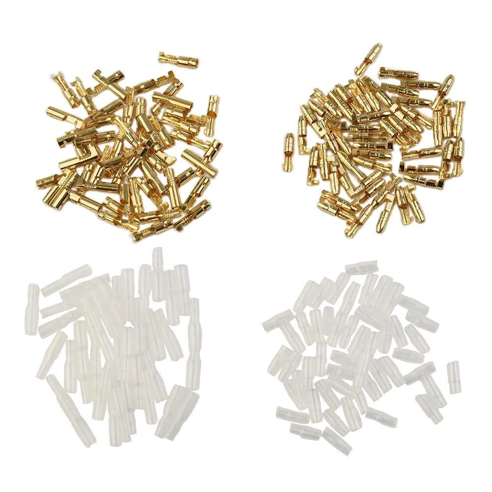 200pcs Male Female Electric Cable Wire Connector Socket Terminal