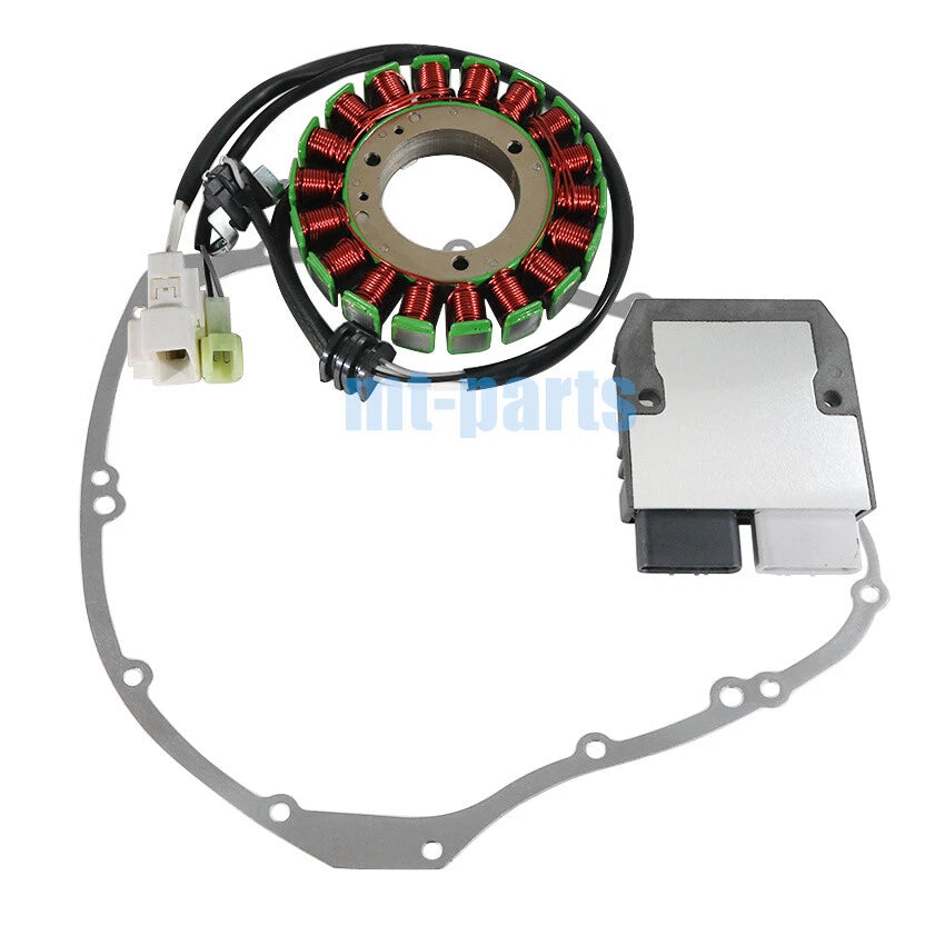 Stator Coil, Regulator Rectifier, Gasket for Yamaha XVS1300A (2007–2009)