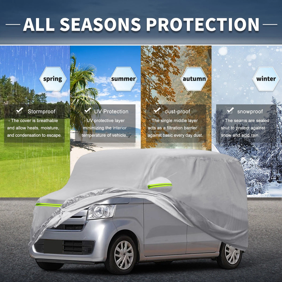 Waterproof Aluminum Film for Honda N-BOX (2012–2023)