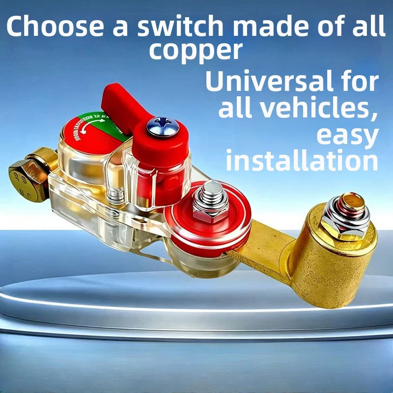 Battery Disconnect Switch for Vehicle Use (12V 24V)
