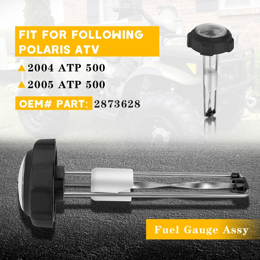 Fuel Gas Gauge Cap for Polaris ATP 500 4x4 HO (2004–2005) 2873628