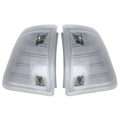 Turn Signal Lights for Dodge Ram 1500 2500 3500 (Amber LED, Clear Lens)