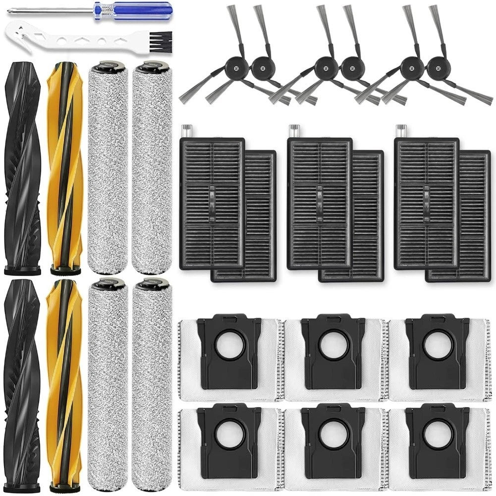 Replacement Brush Filter Kit for Dreame Aqua10 Ultra Vacuum Cleaner